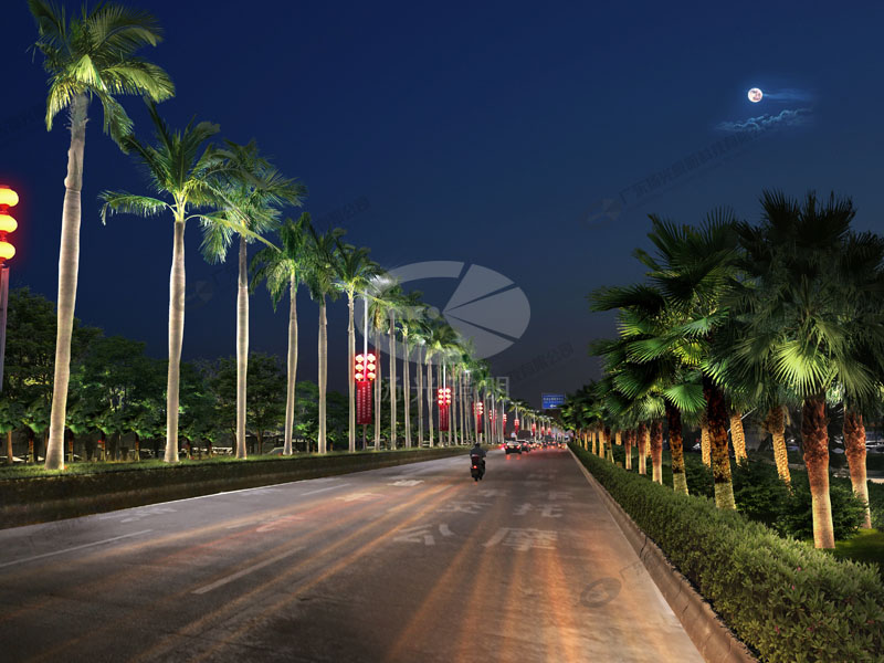 城市道路亮化工(gōng)程 城市道(dào)路(lù)亮化工程
