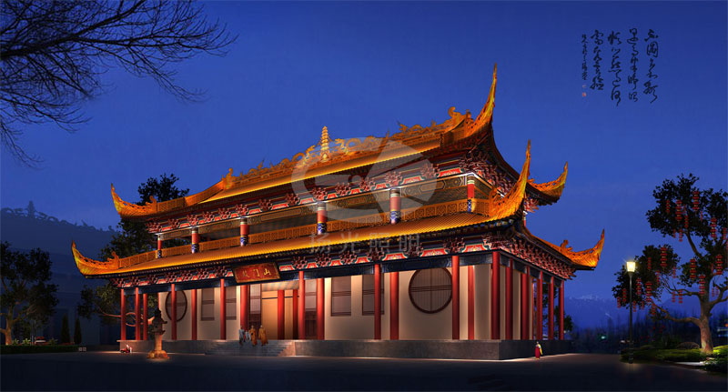 古建(jiàn)築燈光工程