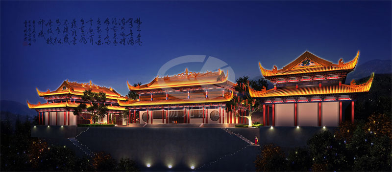 古建築(zhù)燈光(guāng)工程