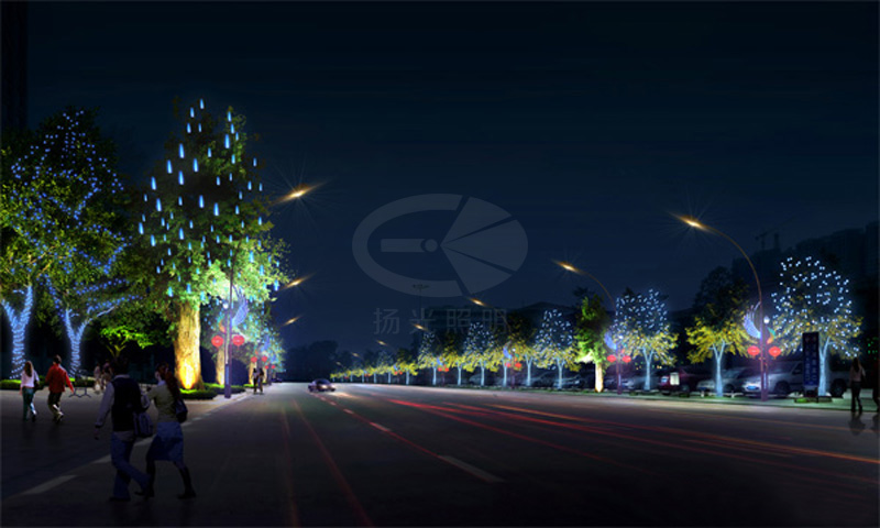 道路（lù）亮化设计效果图（tú）