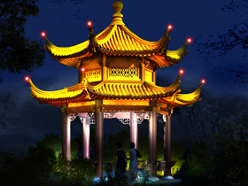 南宁古建筑（zhù）照明工程