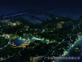 江苏城市绿谷夜景工程