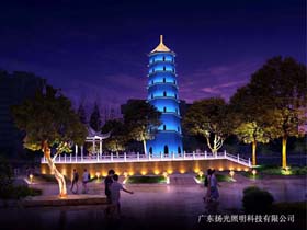 扬州文昌阁古建（jiàn）筑照（zhào）明