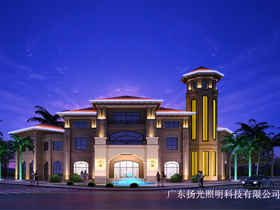 广西（xī）贵港御江景帝灯光设计
