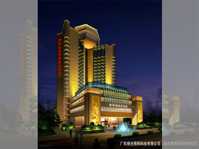 汕头宜华国际大酒店（diàn）夜景照明工（gōng）程