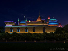 汕头（tóu）锦峰新城小区夜景照明设计