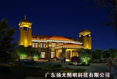 嘉（jiā）宏（hóng）：四（sì）会翡翠山河（hé）酒店楼体亮化