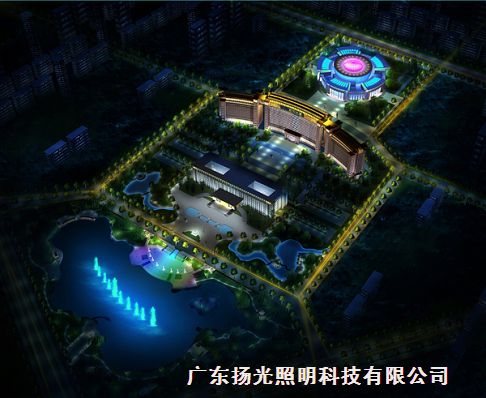 江西宜春文化艺术中（zhōng）心（xīn）夜景（jǐng）照明