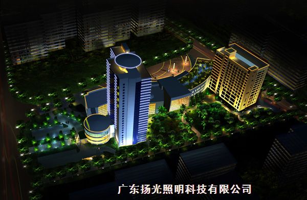 东莞大朗商（shāng）会大厦楼体亮化