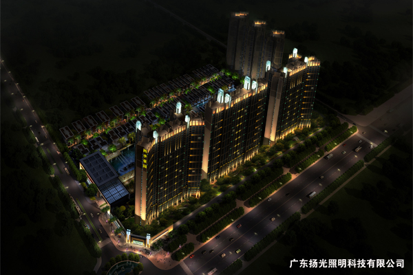景天地產：東莞景天（tiān）花園城戶外亮化工程