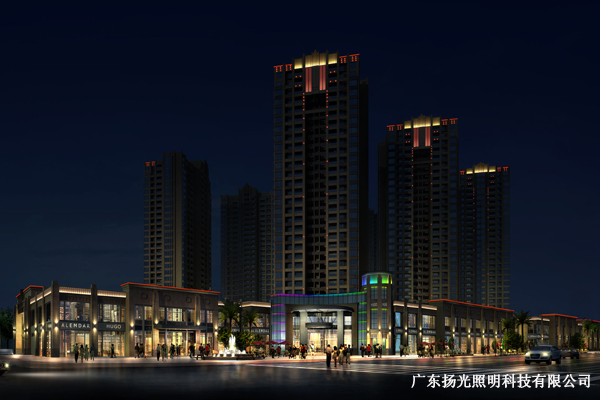 佛山領地·海納（nà）公館夜景照明（míng）工程