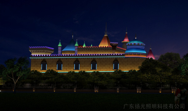 汕头锦峰新城小（xiǎo）区夜景照明设计