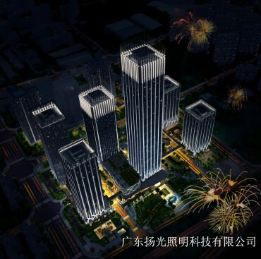 寰宇汇金中心城市综（zōng）合体户外灯光设计（jì）