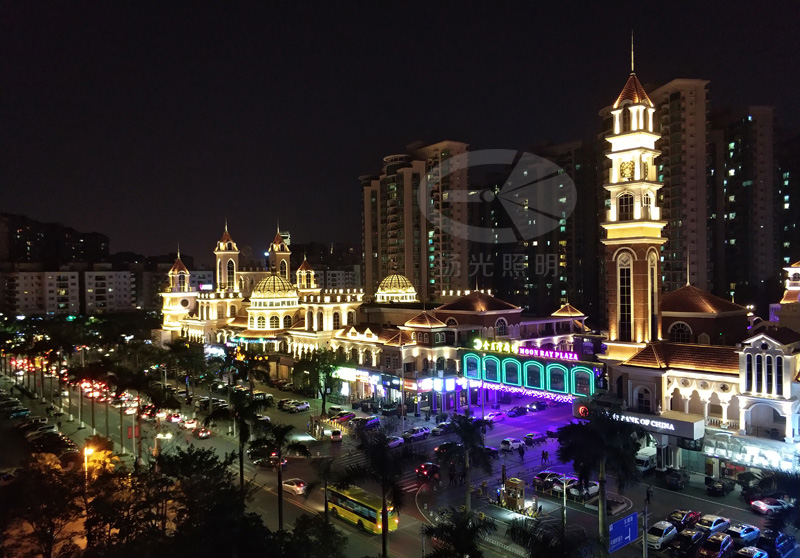 東莞市金（jīn）月灣廣場夜景（jǐng）照明設計